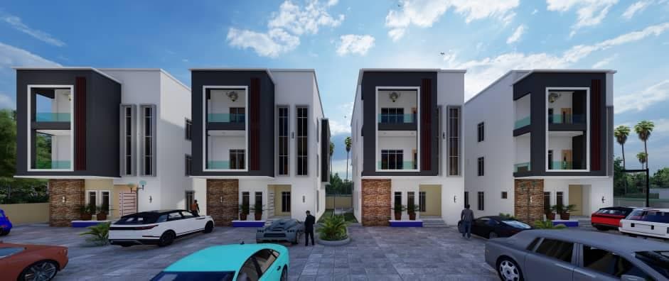 Estate of Semi-Detached Duplexes